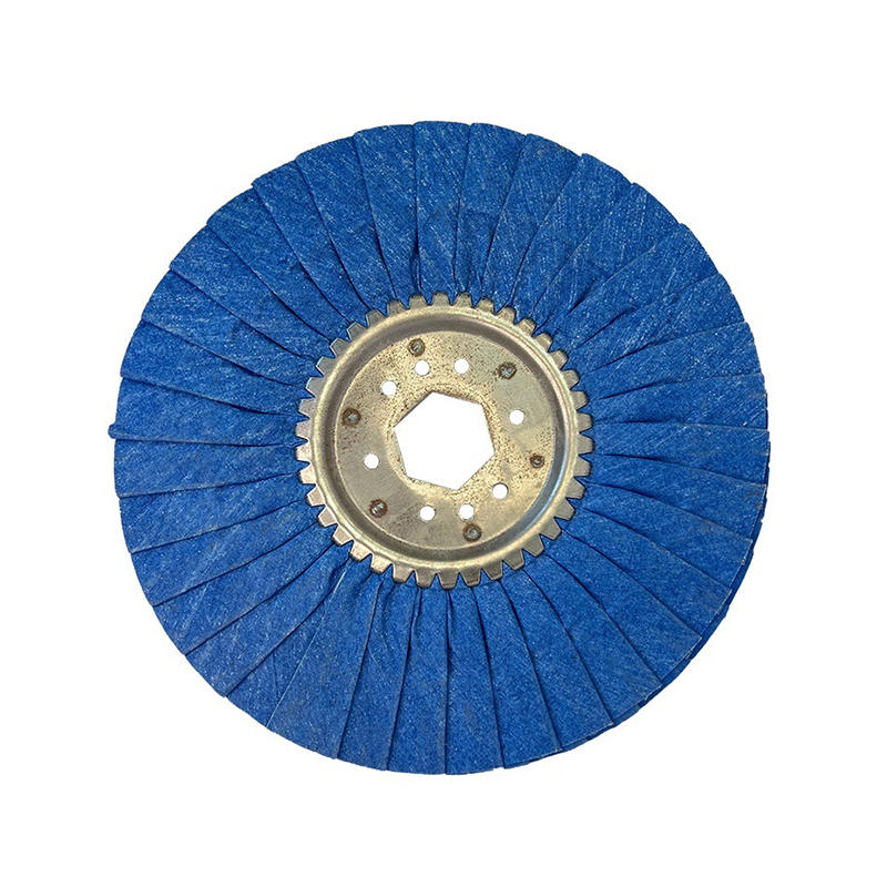 Roda Penimbun Lipat Biru